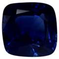 USD 38836,  GIA Certified 6.39 Cts. Intense Blue Sapphire Gemstone Cushion, AAAA Quality