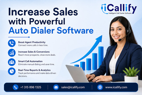 London, Technical, Improve Agent Productivity With ICallify Auto Dialer Software