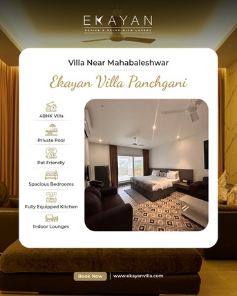 Pune, Business, Book Your Perfect Luxury Villa Stay In Panchgani