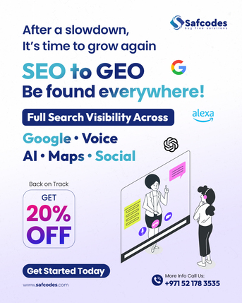 Dubai, Marketing, SEO To GEO Services &ndash; Boost Your Business Visibility Across Every Platform