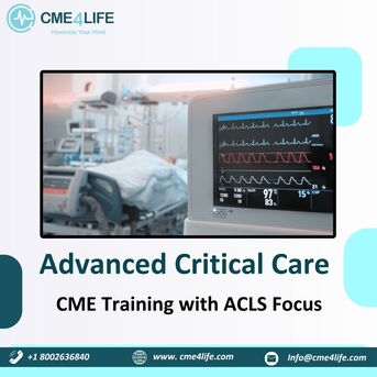 New York, Education, Advanced Critical Care CME Training With ACLS Focus