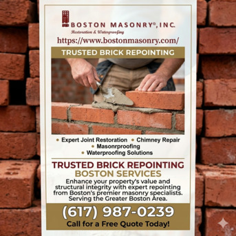 Boston, Construction, Trusted Brick Repointing Boston Services