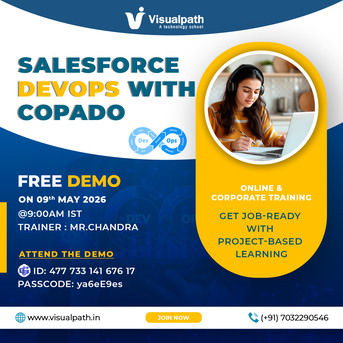 Hyderabad, Lessons Offered, Salesforce DevOps With Copado Online Live Demo &ndash; 9th May 2026