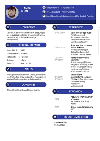 Riyadh, Job Seekers, Scaffolder