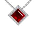 USD 1974,  Stylish Ruby Necklace For Elegant Look