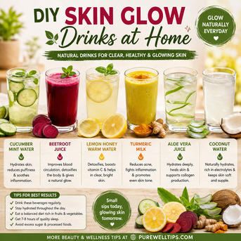 Dubai, General, Drinks That Improve Skin Health Naturally