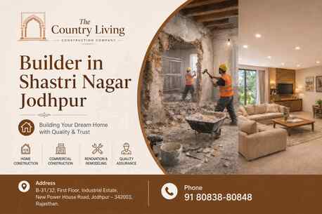 Jaipur, Heavy Equipment, Best Builder In Shastri Nagar Jodhpur | The Country Living