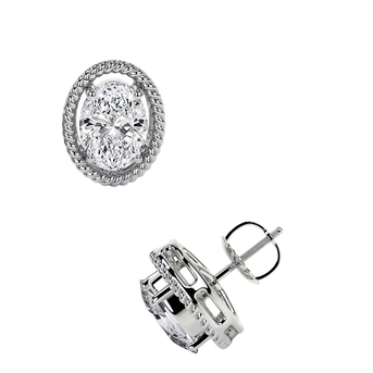 New York, Jewelry, USD 2605,  Affordable 3 Cts Lab Grown Diamond Earrings Available At GemsNY