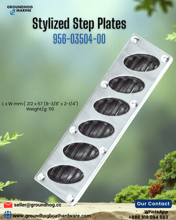 Berlin, Boats, Marine Stylized Step Plate &ndash; MPN 956-03504-00