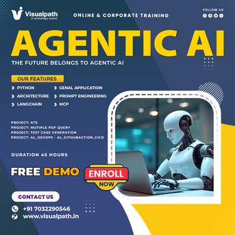 Hyderabad, Education, Agentic AI Online Training With Real-Time Projects