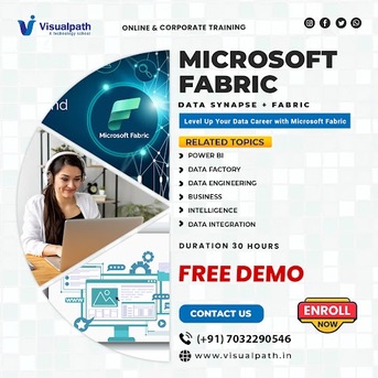 Hyderabad, Lessons Offered, Microsoft Fabric Training Online With Real-Time Projects