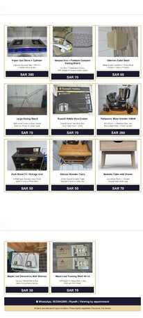 Al Murabba, Household Items, SAR 6500,  Moving Sale - Household Items For Sale In Riyadh