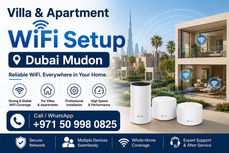 Arabian Ranches, Technical, Reliable Internet Technician Near You In Mudon