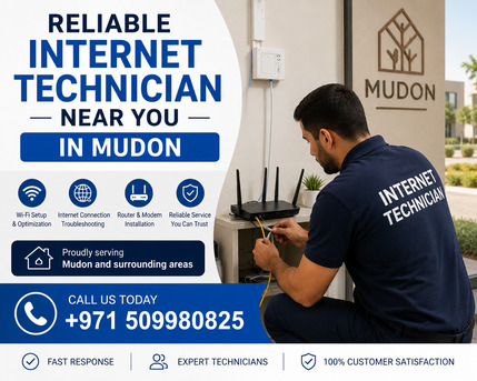 Arabian Ranches, Technical, Reliable Internet Technician Near You In Mudon