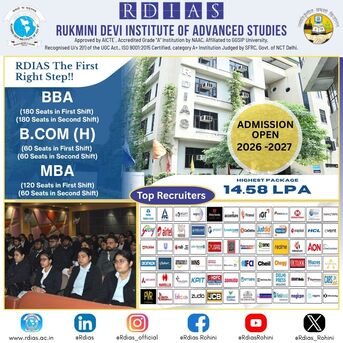Rohini, Education, The Reputed NAAC Accredited Colleges In Delhi NCR - RDIAS Colleges