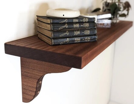 New York, Furniture, Large Floating Shelves Style Minimalist Living