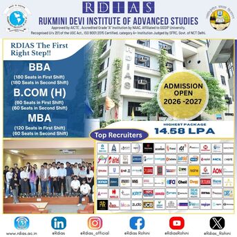 Rohini, Education, Best IP University MBA Colleges In Delhi For 2026 Admissions - RDIAS Colleges