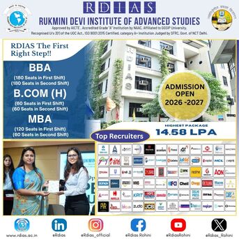 Rohini, Education, One Of The Best BBA Colleges In Delhi NCR For Future Business Leaders - RDIAS