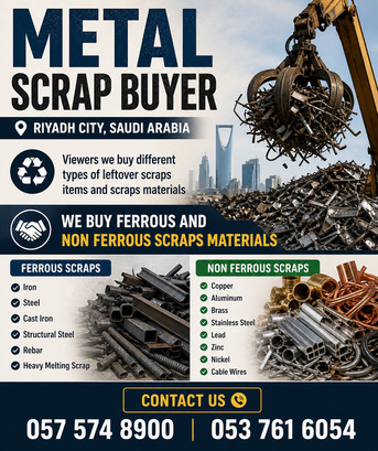 Al Malaz, Items Wanted, We Buying Ferrous And Non Ferrous Scraps Materials +966575748900