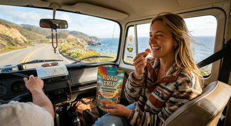 New York, Food, USD 50,  ???? Road Trip Mushroom Gummies &ndash; Natural Focus & Wellness Support