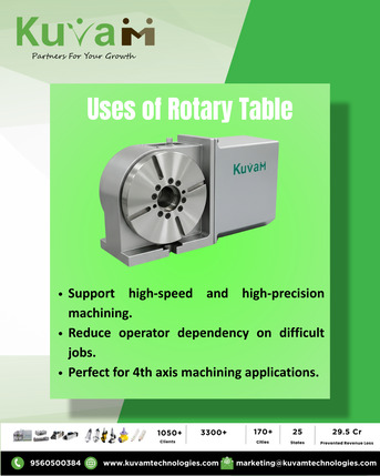 Noida, Industrial Machinery, INR 500000,  Uses Of Rotary Table