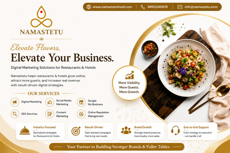 Indore, Marketing, Restaurant And Hotel Marketing Solutions For Better Online Visibility