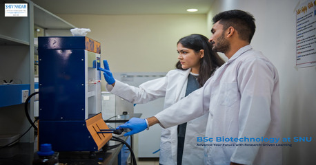 Greater Noida, Education, BSc Biotechnology Program | Research-Focused Learning At SNU