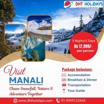 New Delhi, Travel, 5 Nights 6 Days Shimla Manali Tour Package - DHT Holidays