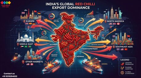Mumbai, General, Top Spices Exporter In India &ndash; Premium Quality By Glee Impex