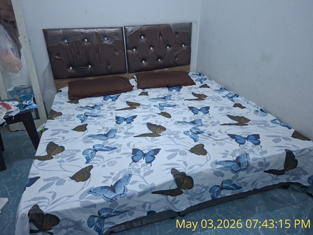 Riyadh, Furniture, SAR 120,  Double Bed With Matress Only 120sr
