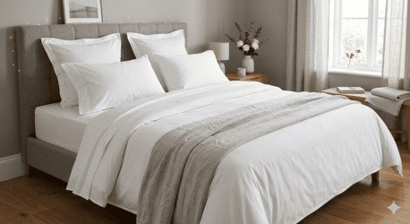 Mumbai, Household Items, INR 1499,  Super King Size Bed Sheets Cotton 108x108 Inches, Pure Cotton, Handloom Woven