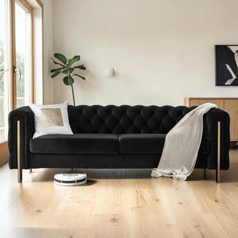 Gurgaon, Furniture, INR 48000,  Luxury Wooden 3 Seater Sofa For Modern Living Room Interiors