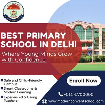 New Delhi, Education, Modern Convent School - Best Primary School In Delhi