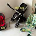 SAR 240,  Baby Essentials Deal: 2 Strollers And 1 Car Seat