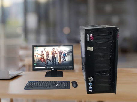 Riffa, Computers, BHD 55,  Budget Gaming PC Set Core 2 Quad | 4GB RAM | 1GB NVIDIA GPU | 19