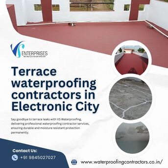 Bangalore, Construction, Terrace Waterproofing Contractors In Electronic City