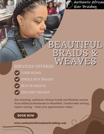 Dallas, Beautician, Custom Braided Hairstyles In Arlington & Waxahachie