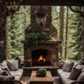 Durable Outdoor Wood Heater For Year-Round Use