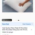 SAR 13,  High Quality Pillow Made Of Microfiber