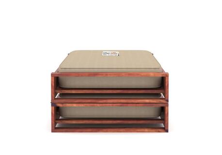 Gurgaon, Furniture, INR 39999,  Aper Wooden Sofa Cum Bed In Teak Finish | Urbanwood