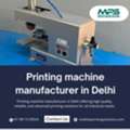 Best Printing Machine Manufacturer In Delhi