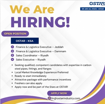 Jeddah, Jobs, Sales & Finance Positions