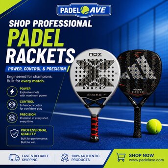 London, Sporting Goods, Shop Professional Padel Rackets | Power, Control & Precision
