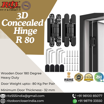 Lucknow, Heavy Equipment, 3D Hidden Hinge