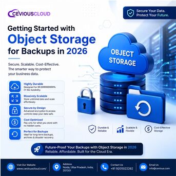Noida, Computer, Getting Started With Object Storage For Backups In 2026