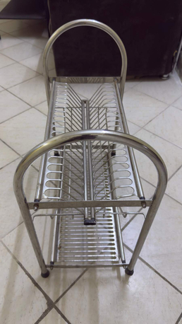 Manfouha, Furniture, SAR 99,  Used Side Table,Mirror & Vessel Stand For Sale &ndash; Good Condition