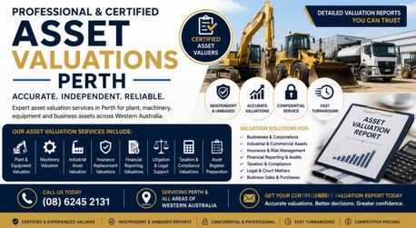 Perth, Real Estate, Professional Asset Valuation Services In Perth