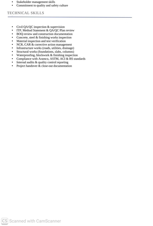 Dammam, Job Seekers, QAQC ENGINEER CIVIL