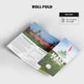 Order Roll Fold Brochure From PrintMagic