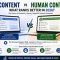 AI Content Vs Human Content: What Works Best For SEO In 2026